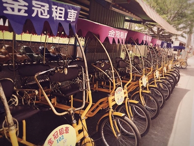 金冠租車/renting bike location/レンタサイクル